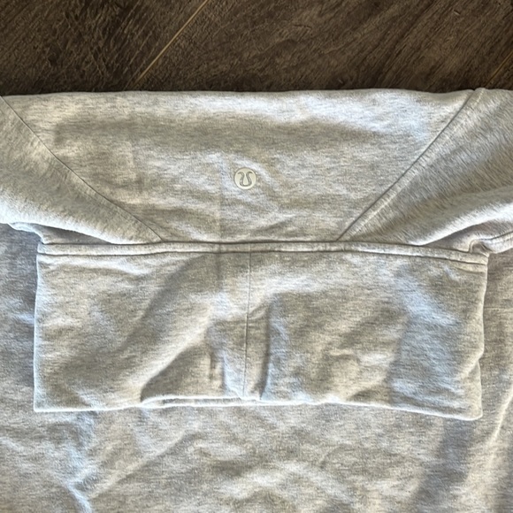 Lululemon grey mock neck sweatshirt - Picture 2 of 2